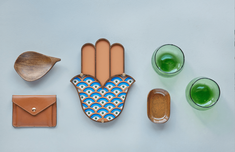 Hamsa #8 - Œuvre d'art originale de Tzachi Nevo